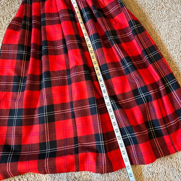Cute Vintage Skirt by Bay Ridge Hunt Club Wool Skirt Womens Size 12 - Picture 8 of 11